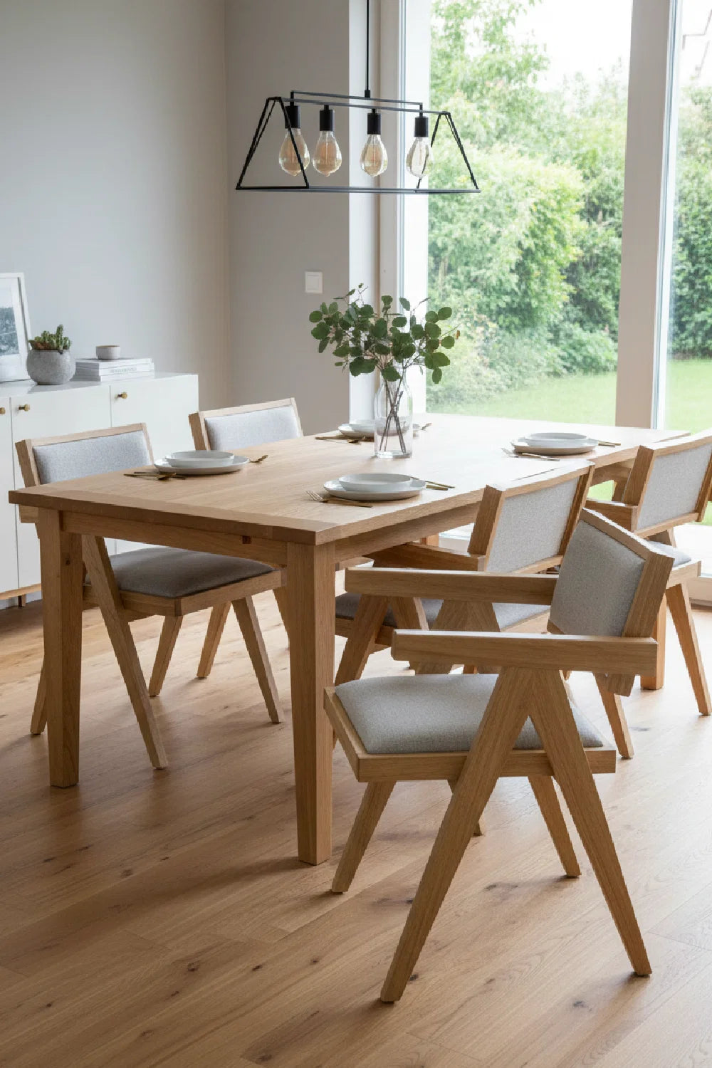 Luxury Upholstered Modern Dining Chair European Style for Villa