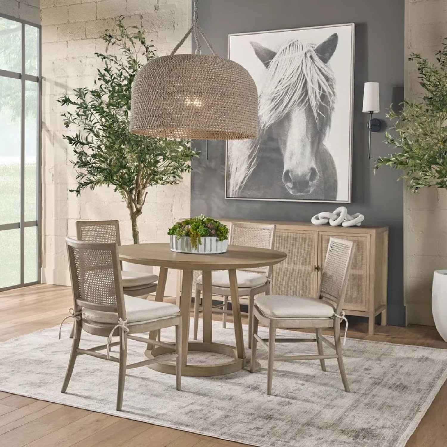 Luxury Upholstered Modern Dining Chair European Style for Villa