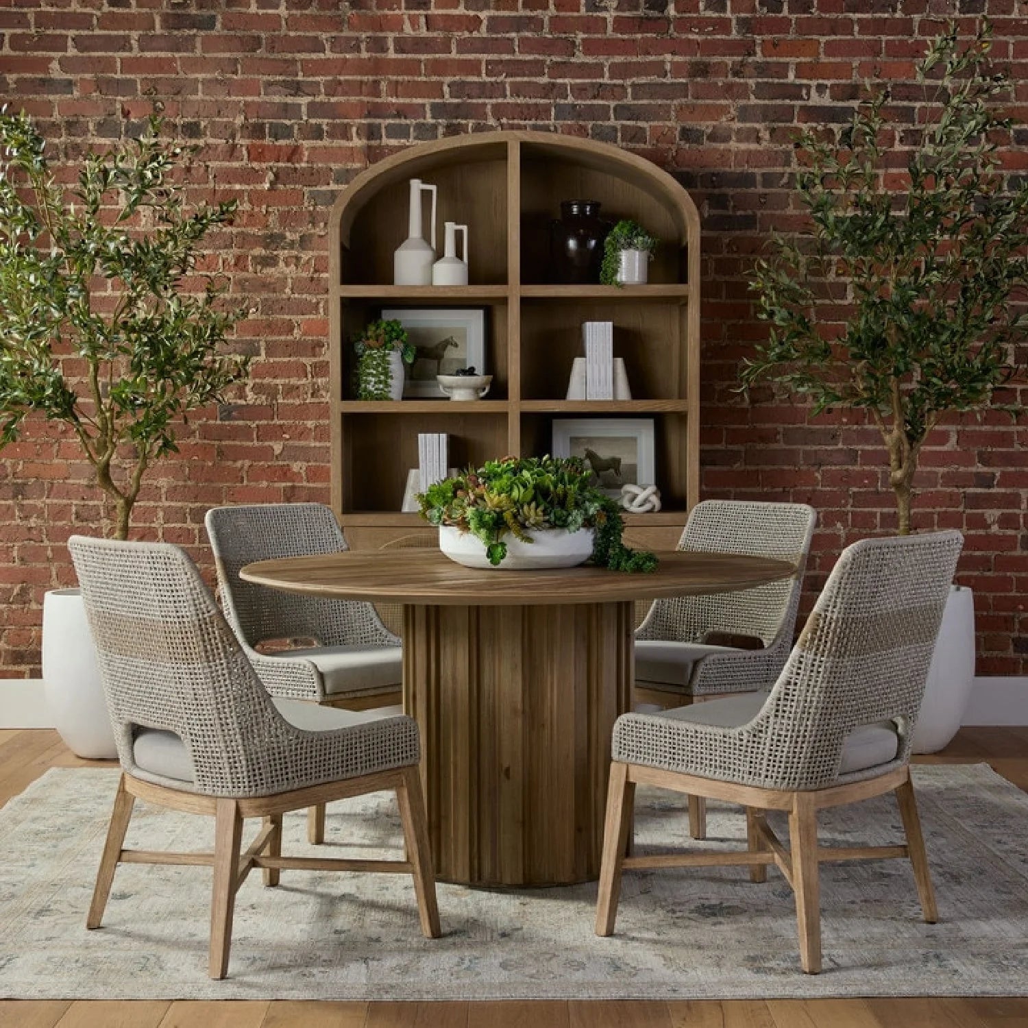 Luxury Upholstered Modern Dining Chair European Style for Villa