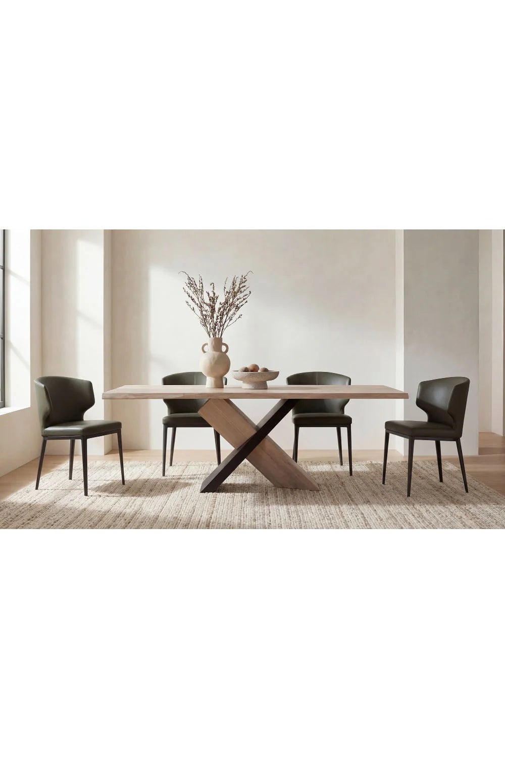 Luxury Upholstered Modern Dining Chair European Style for Villa