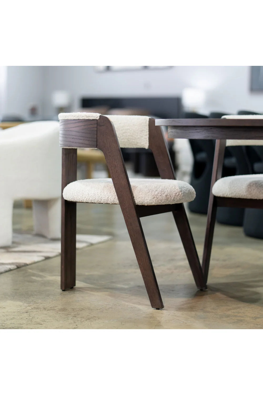 Luxury Upholstered Modern Dining Chair European Style for Villa