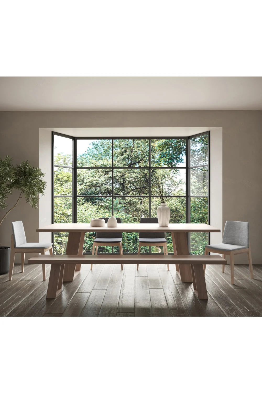 Luxury Upholstered Modern Dining Chair European Style for Villa