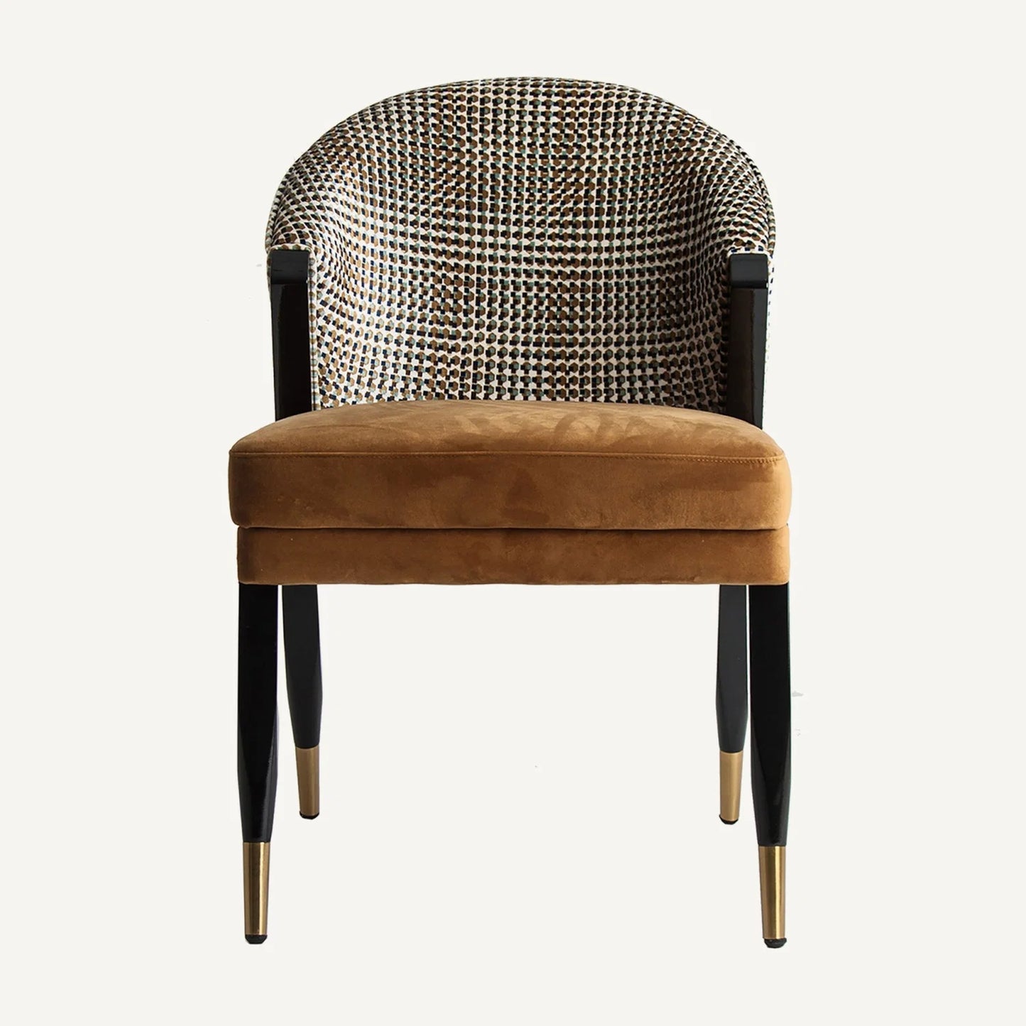 Luxury Upholstered Modern Dining Chair European Style for Villa