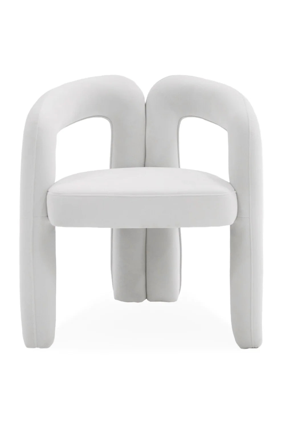 Luxury Upholstered Modern Dining Chair European Style for Villa