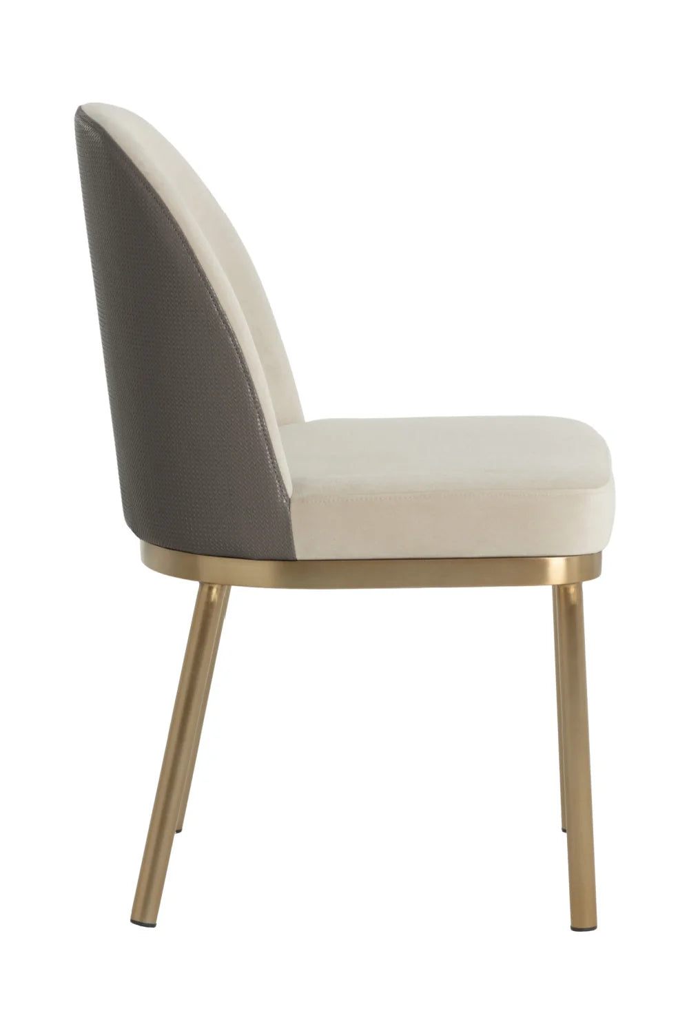 Luxury Upholstered Modern Dining Chair European Style for Villa