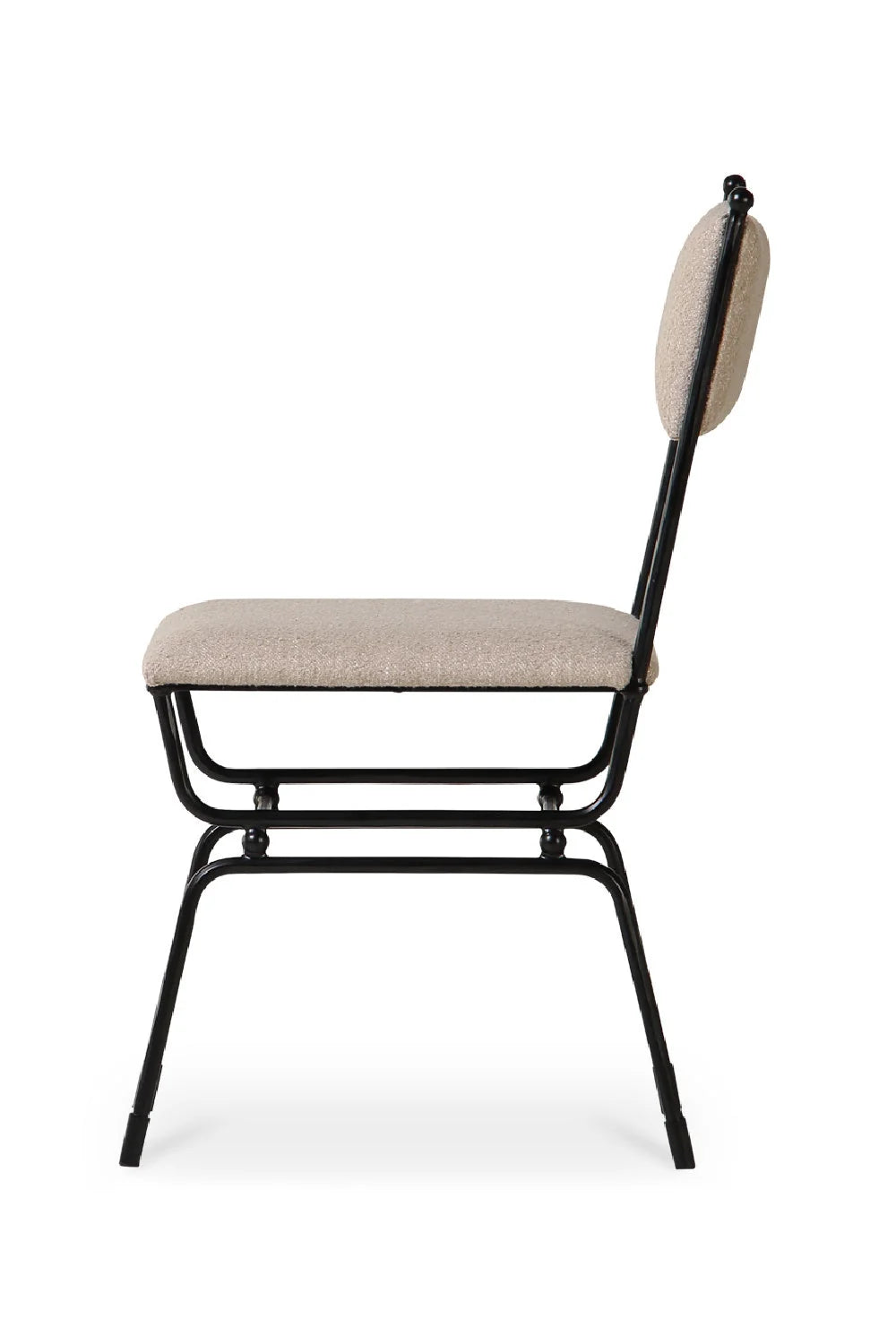 Luxury Upholstered Modern Dining Chair European Style for Villa