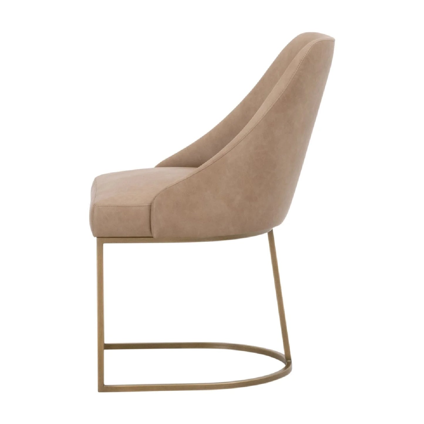 Luxury Upholstered Modern Dining Chair European Style for Villa