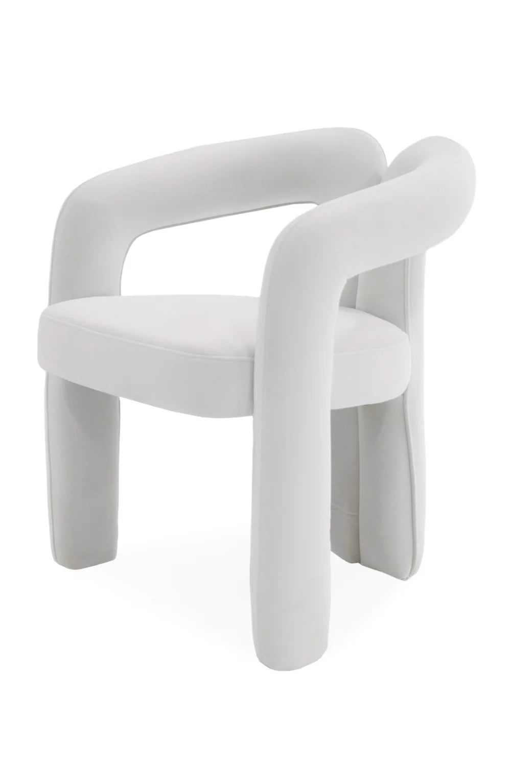 Luxury Upholstered Modern Dining Chair European Style for Villa