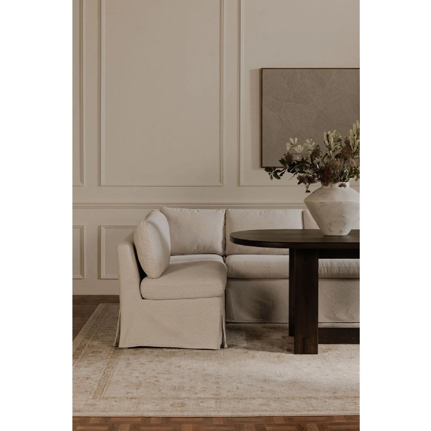 Luxury Upholstered Modern Dining Chair European Style for Villa