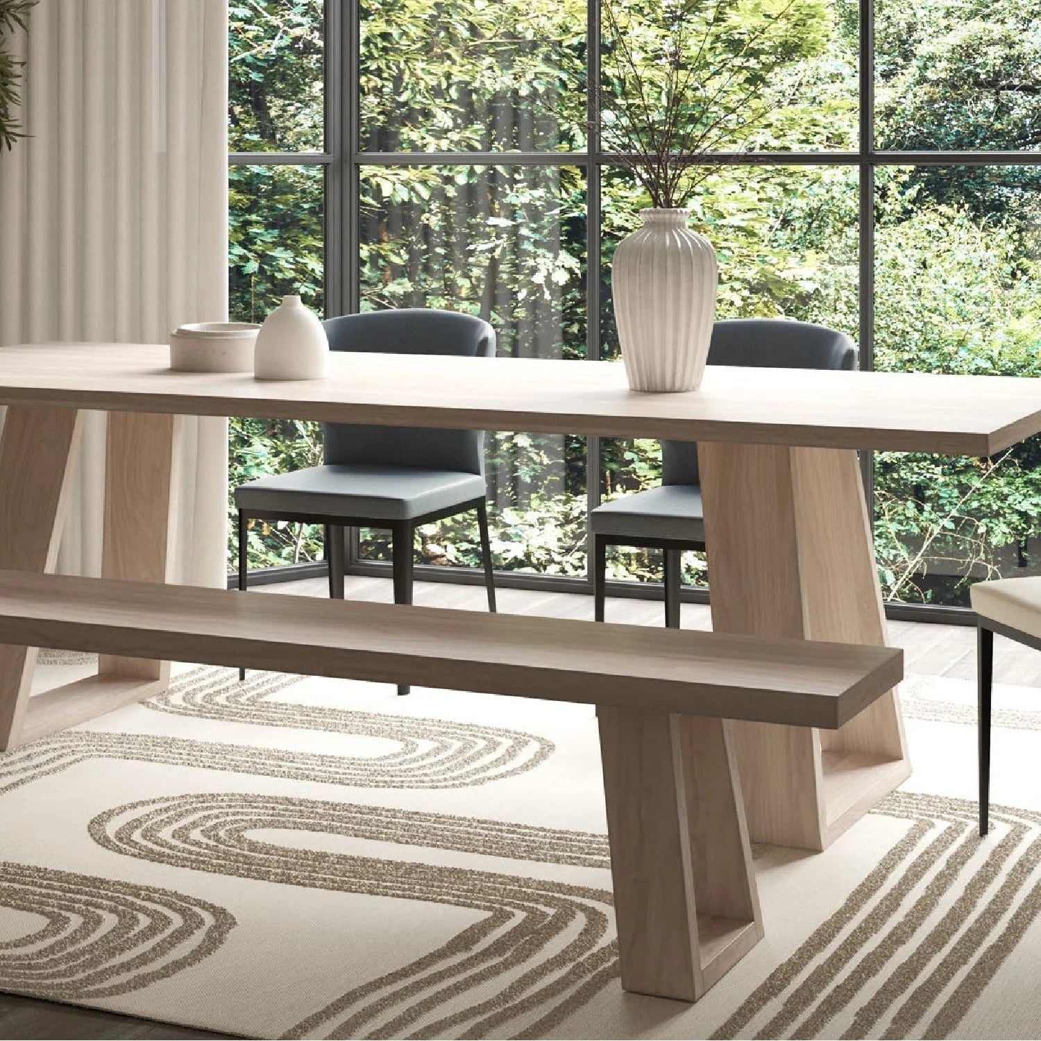 Luxury Upholstered Modern Dining Chair European Style for Villa