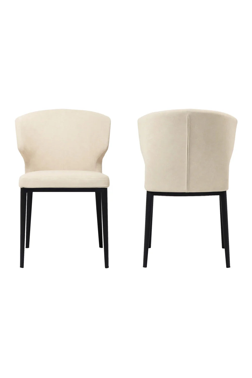 Luxury Upholstered Modern Dining Chair European Style for Villa