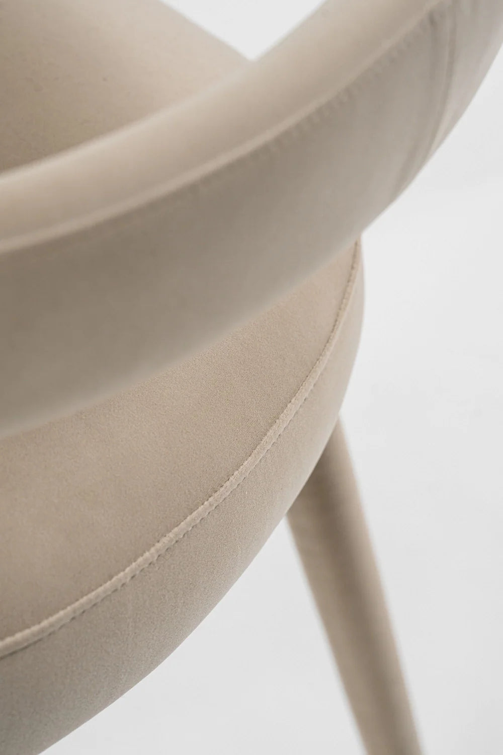 Luxury Upholstered Modern Dining Chair European Style for Villa