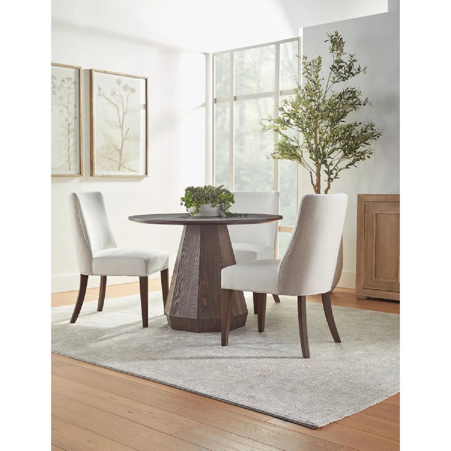 Luxury Upholstered Modern Dining Chair European Style for Villa