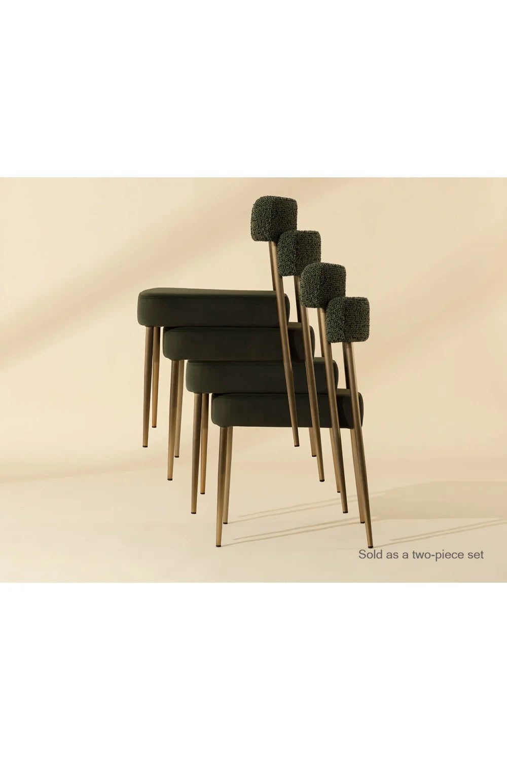 Luxury Upholstered Modern Dining Chair European Style for Villa