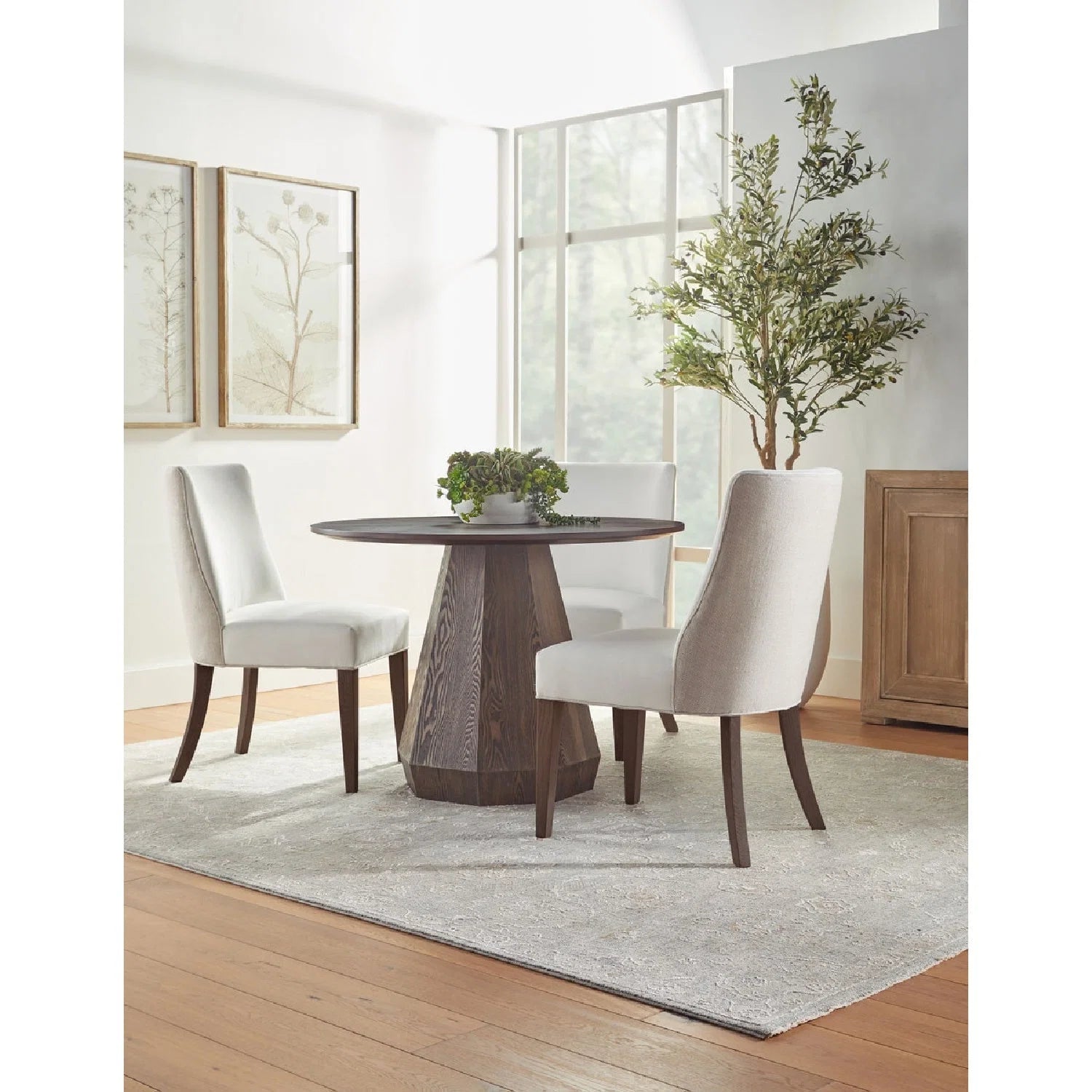 Luxury Upholstered Modern Dining Chair European Style for Villa
