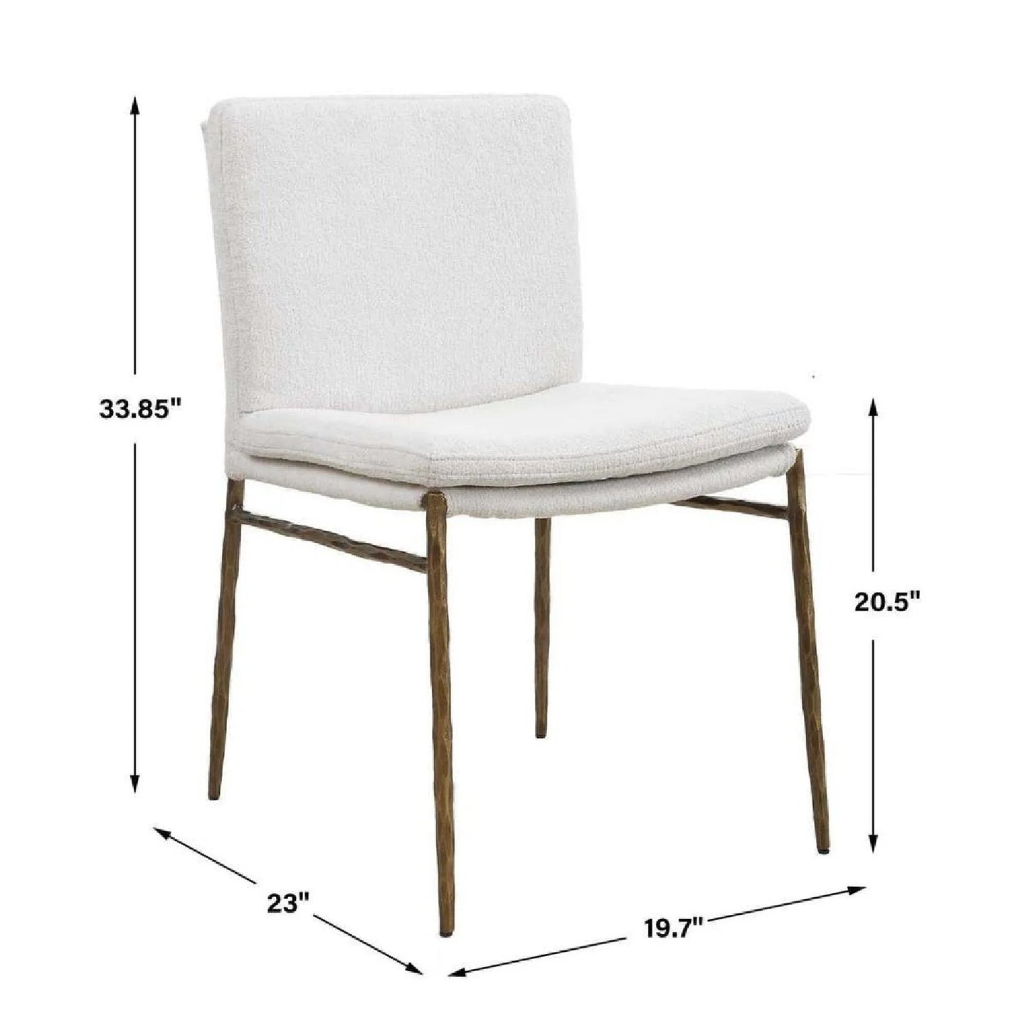 Luxury Upholstered Modern Dining Chair European Style for Villa