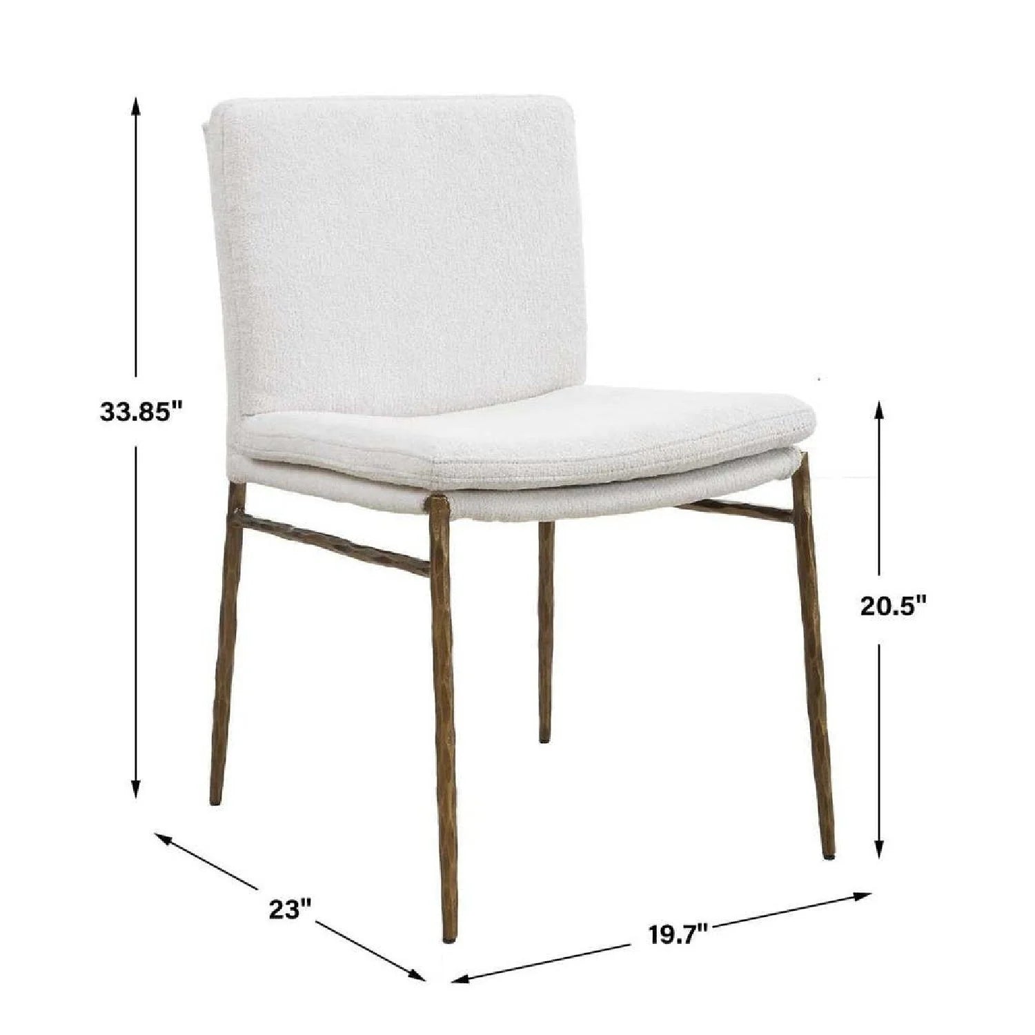 Luxury Upholstered Modern Dining Chair European Style for Villa