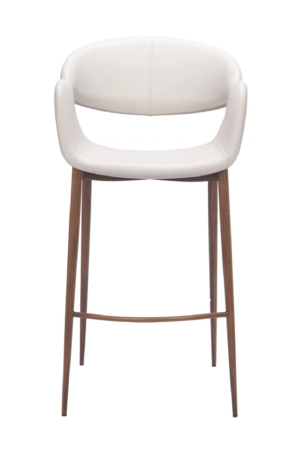 Luxury Upholstered Modern Fabric Bar Stool European Style for Villa