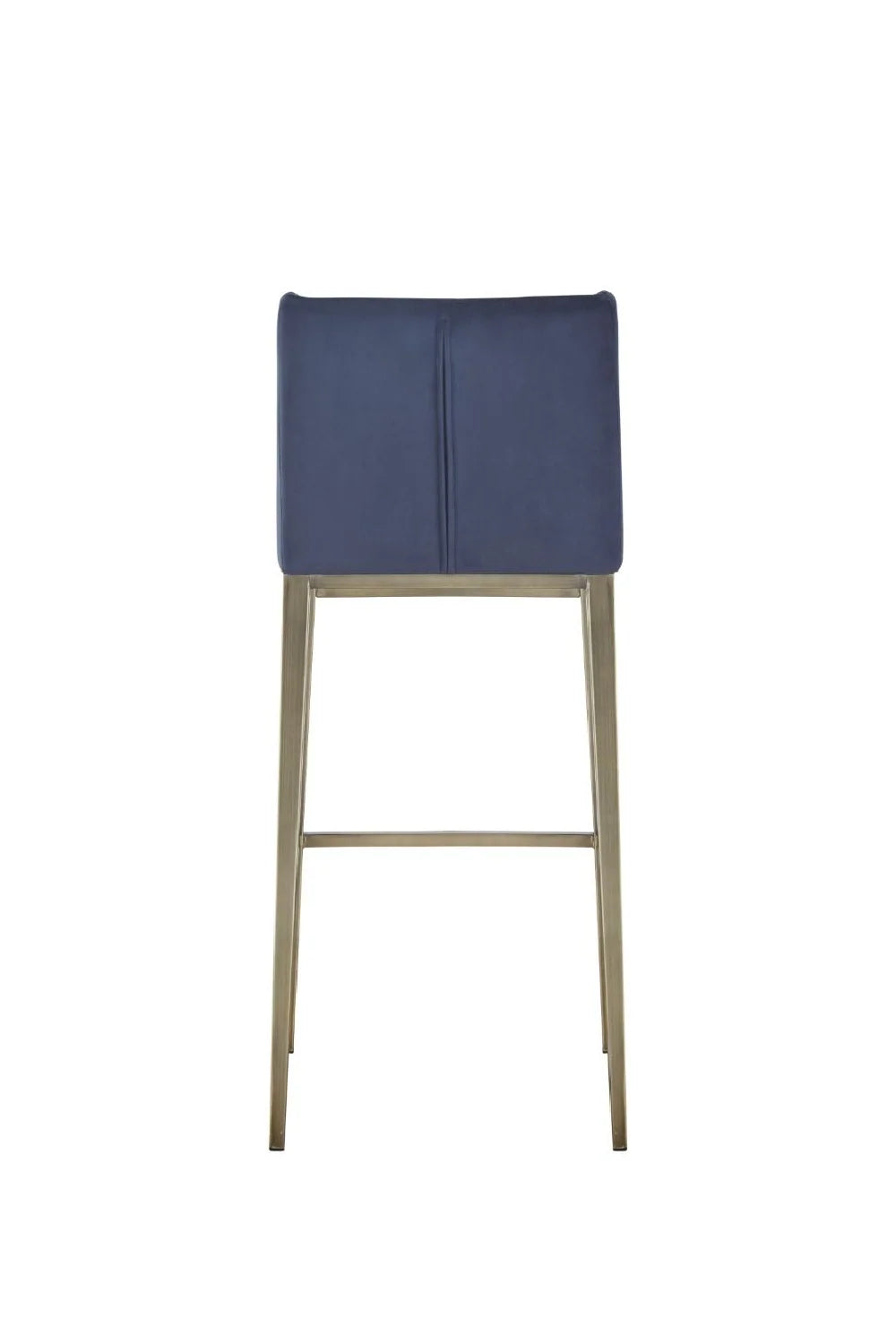 Luxury Upholstered Modern Fabric Counter Stool European Style for Villa