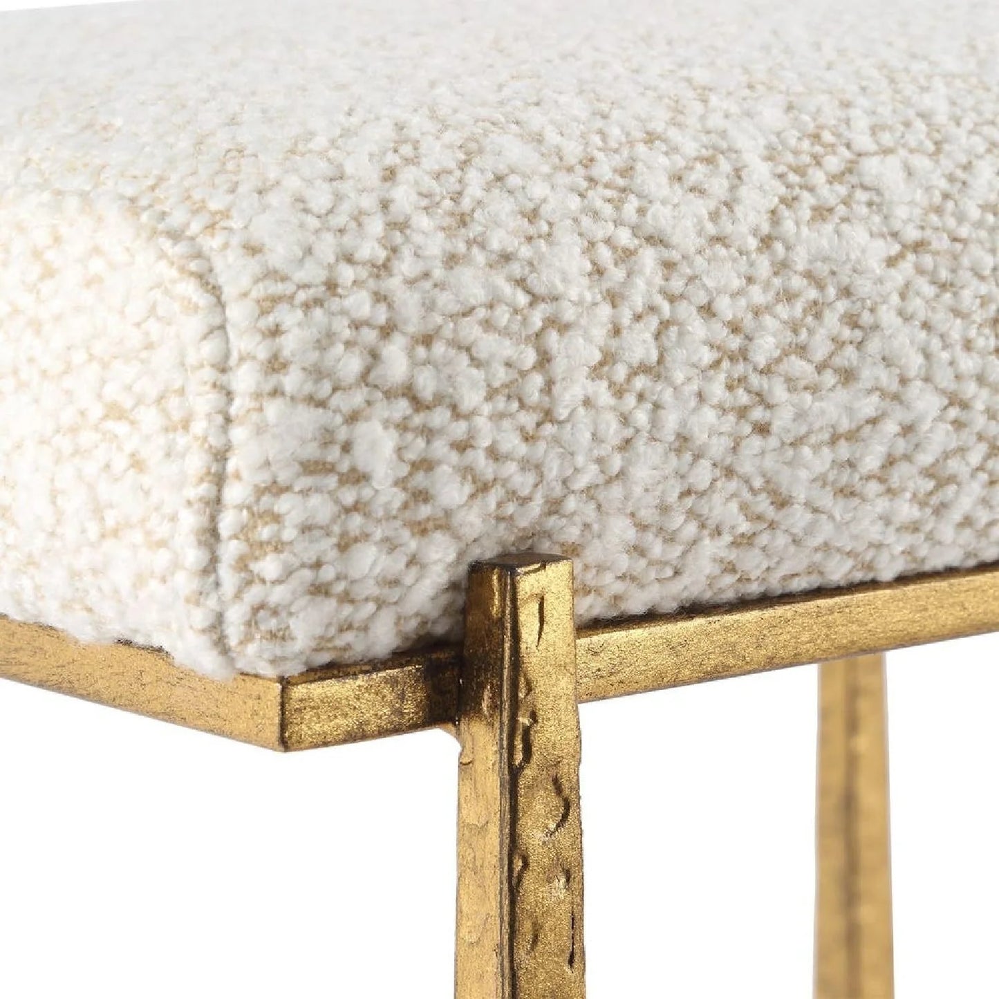Luxury Upholstered Modern Fabric Counter Stool European Style for Villa