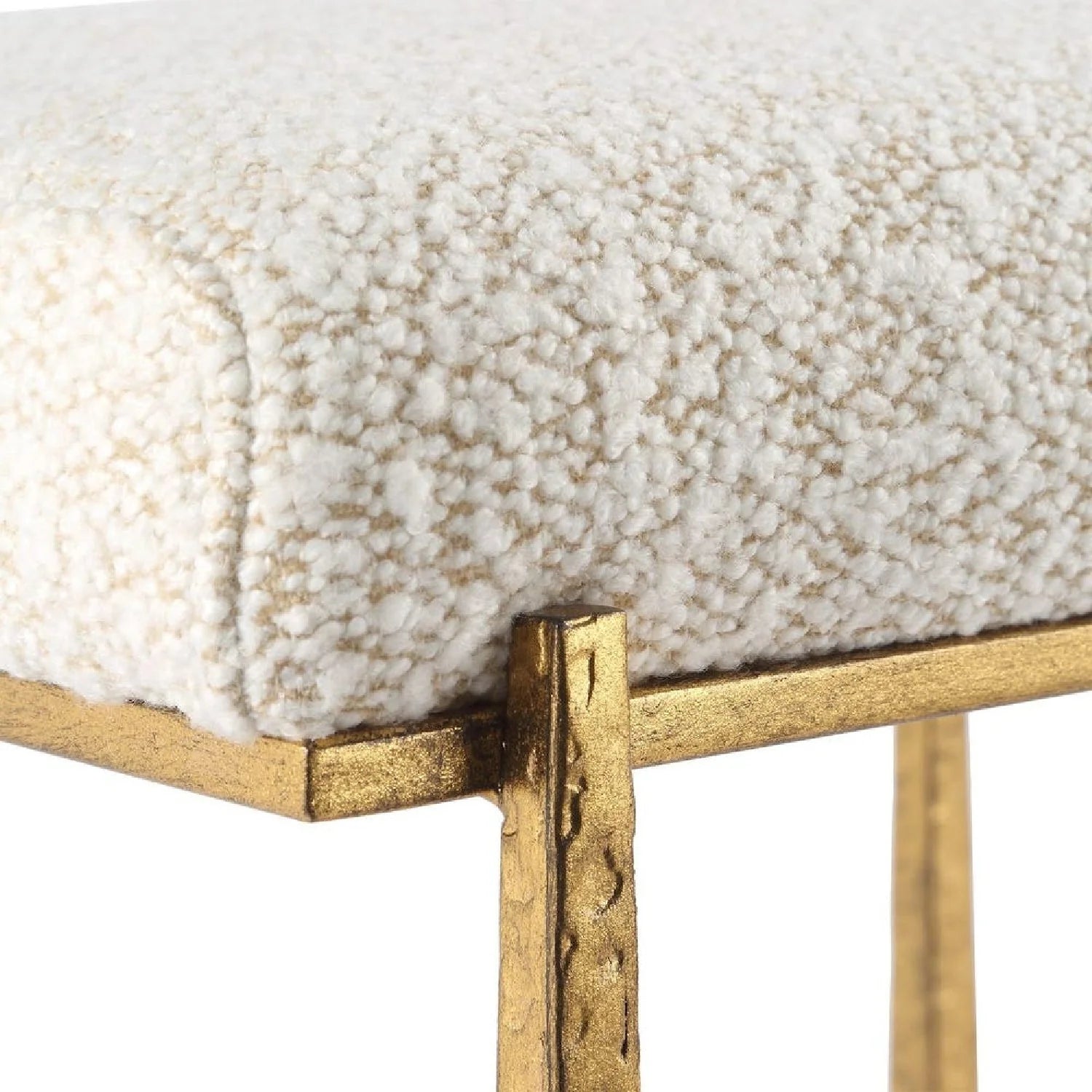 Luxury Upholstered Modern Fabric Counter Stool European Style for Villa