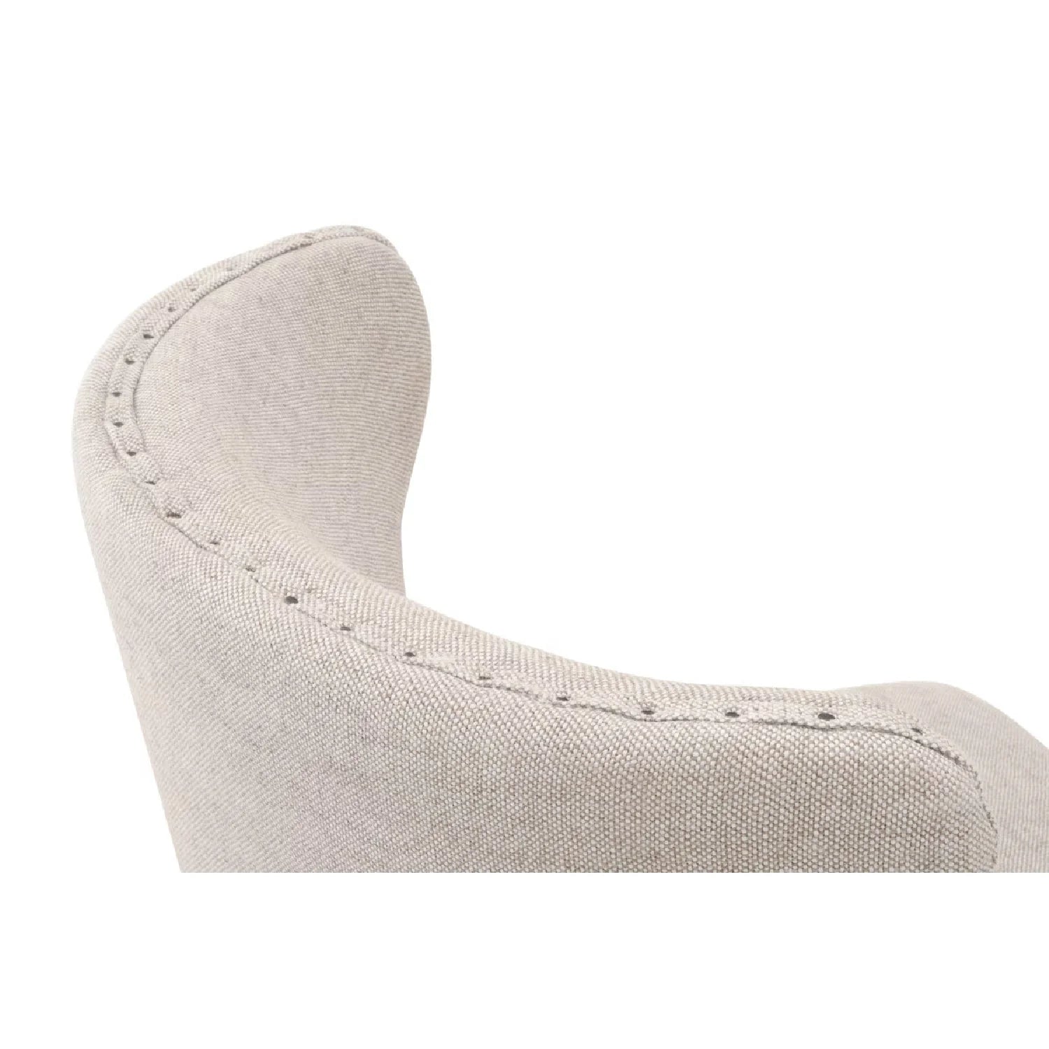 Luxury Upholstered Modern Fabric Counter Stool European Style for Villa