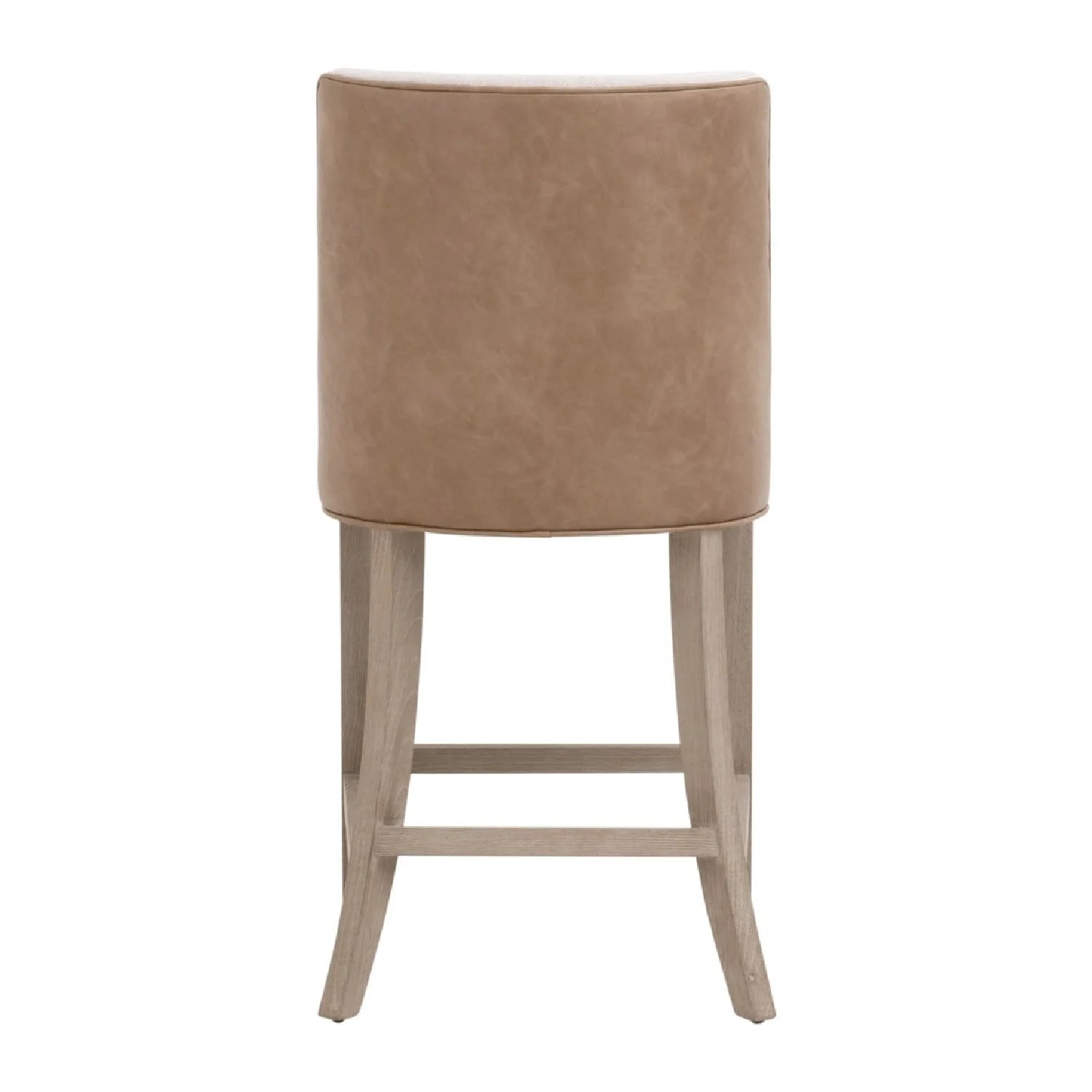 Luxury Upholstered Modern Fabric Counter Stool European Style for Villa