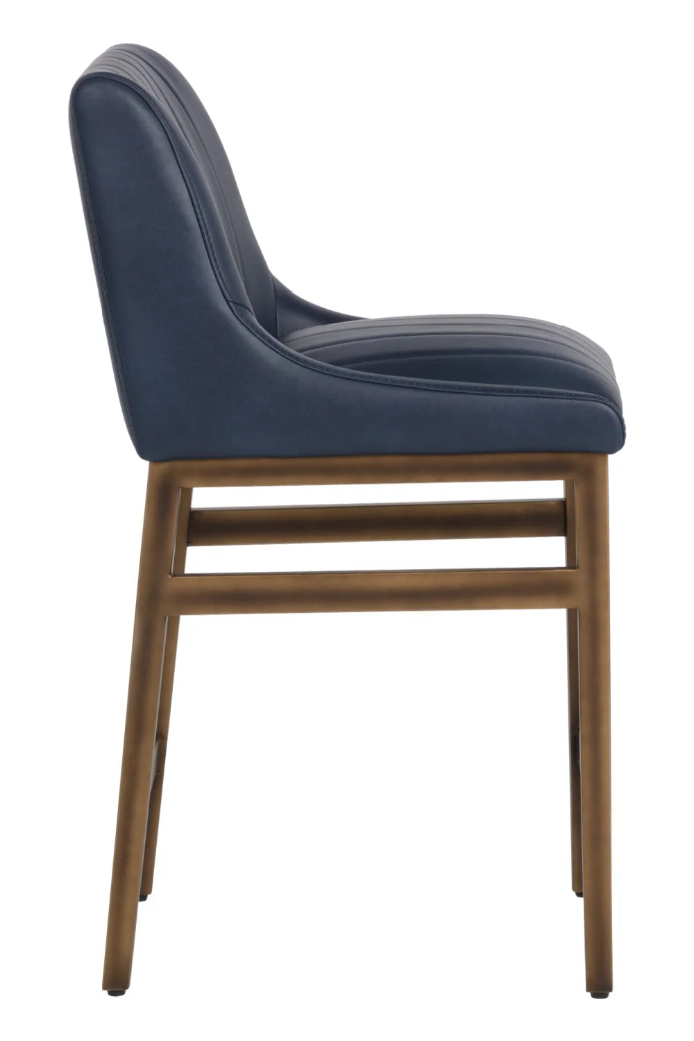 Luxury Upholstered Modern Fabric Counter Stool European Style for Villa