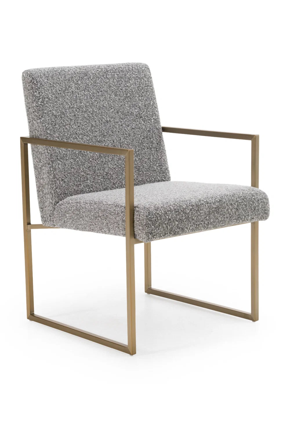 Luxury Upholstered Modern Fabric Counter Stool European Style for Villa