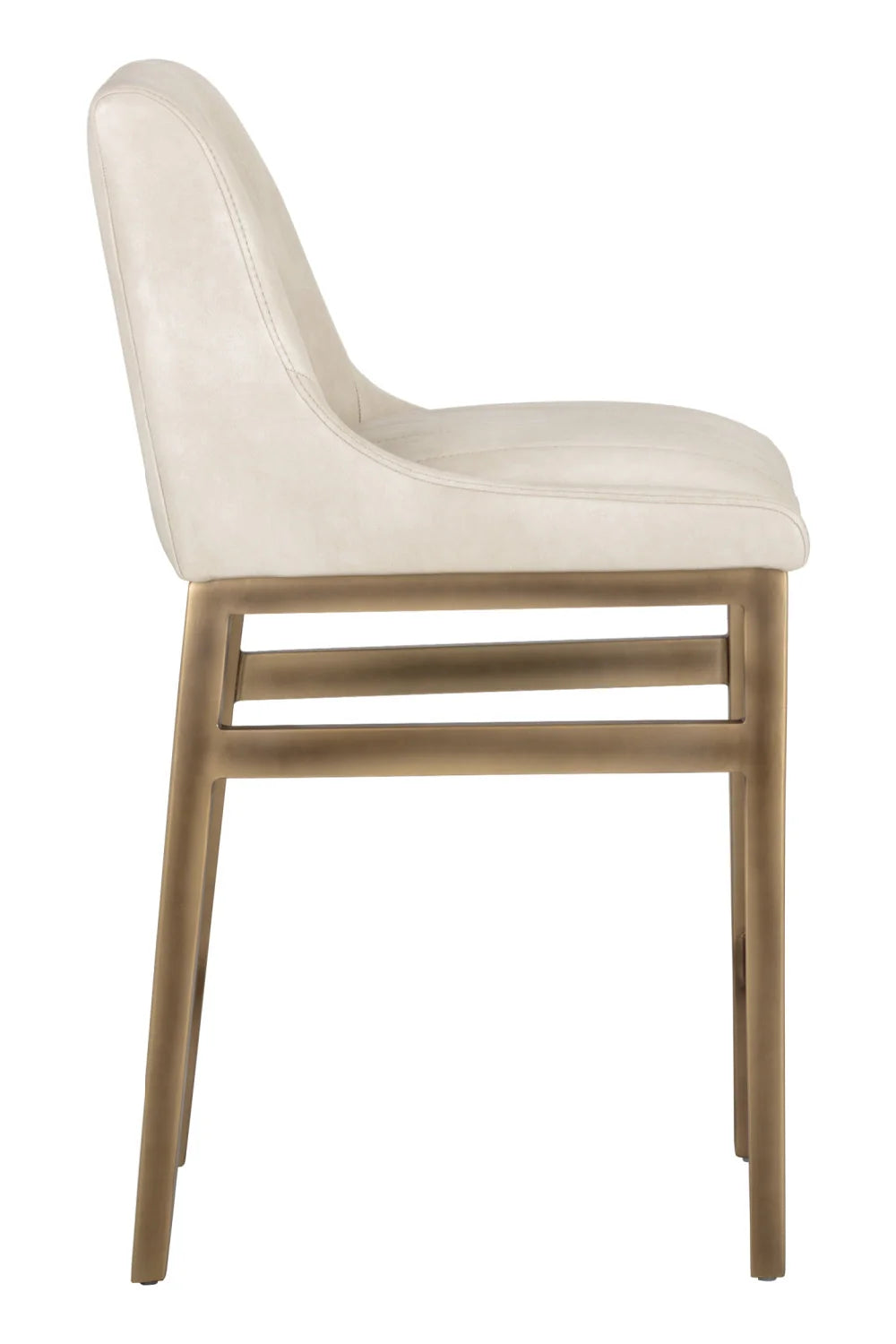 Luxury Upholstered Modern Fabric Counter Stool European Style for Villa