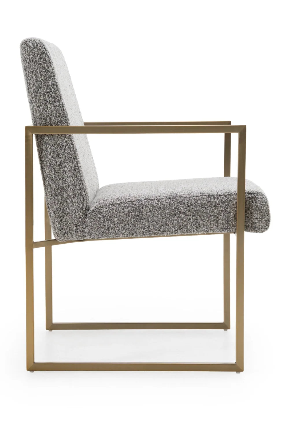 Luxury Upholstered Modern Fabric Counter Stool European Style for Villa