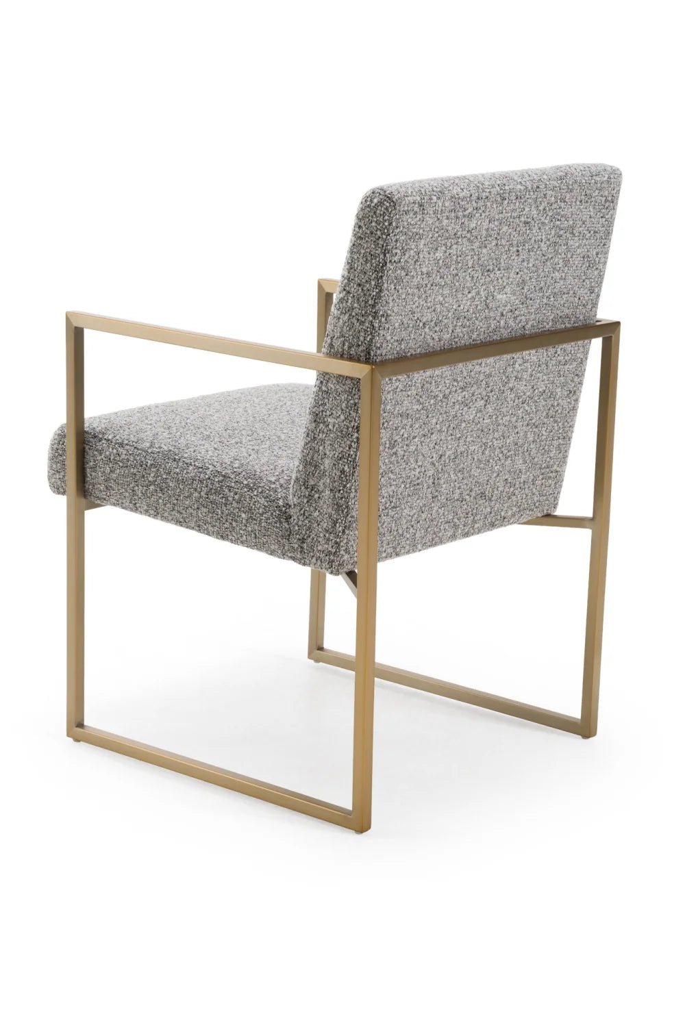 Luxury Upholstered Modern Fabric Counter Stool European Style for Villa