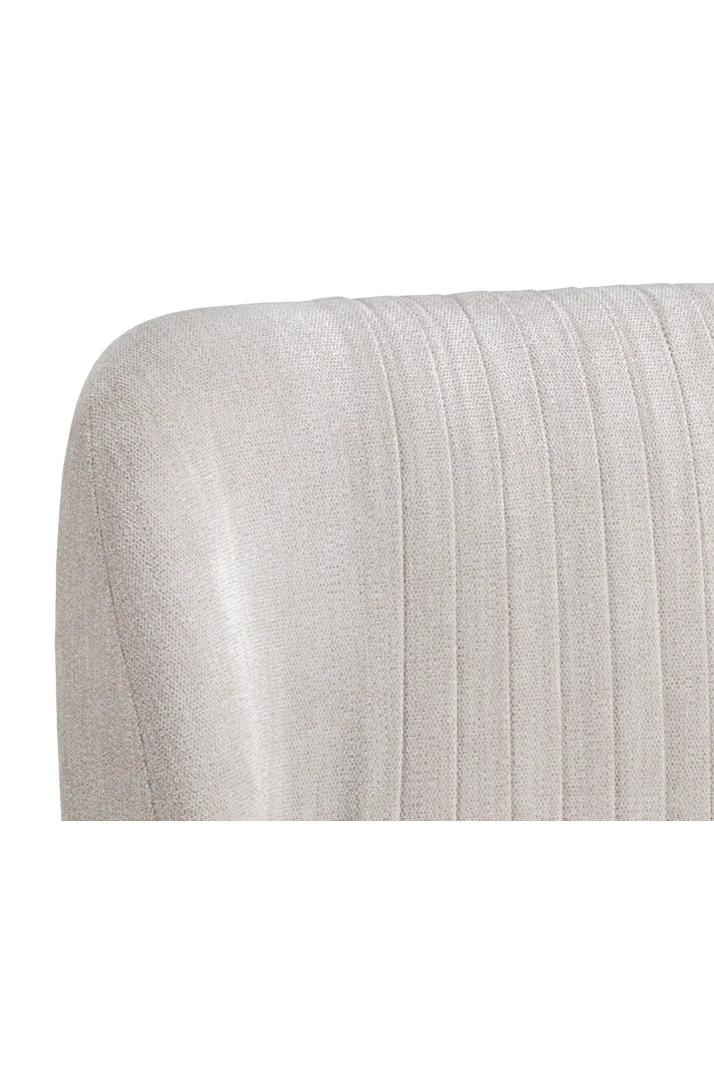 Luxury Upholstered Modern Fabric Counter Stool European Style for Villa