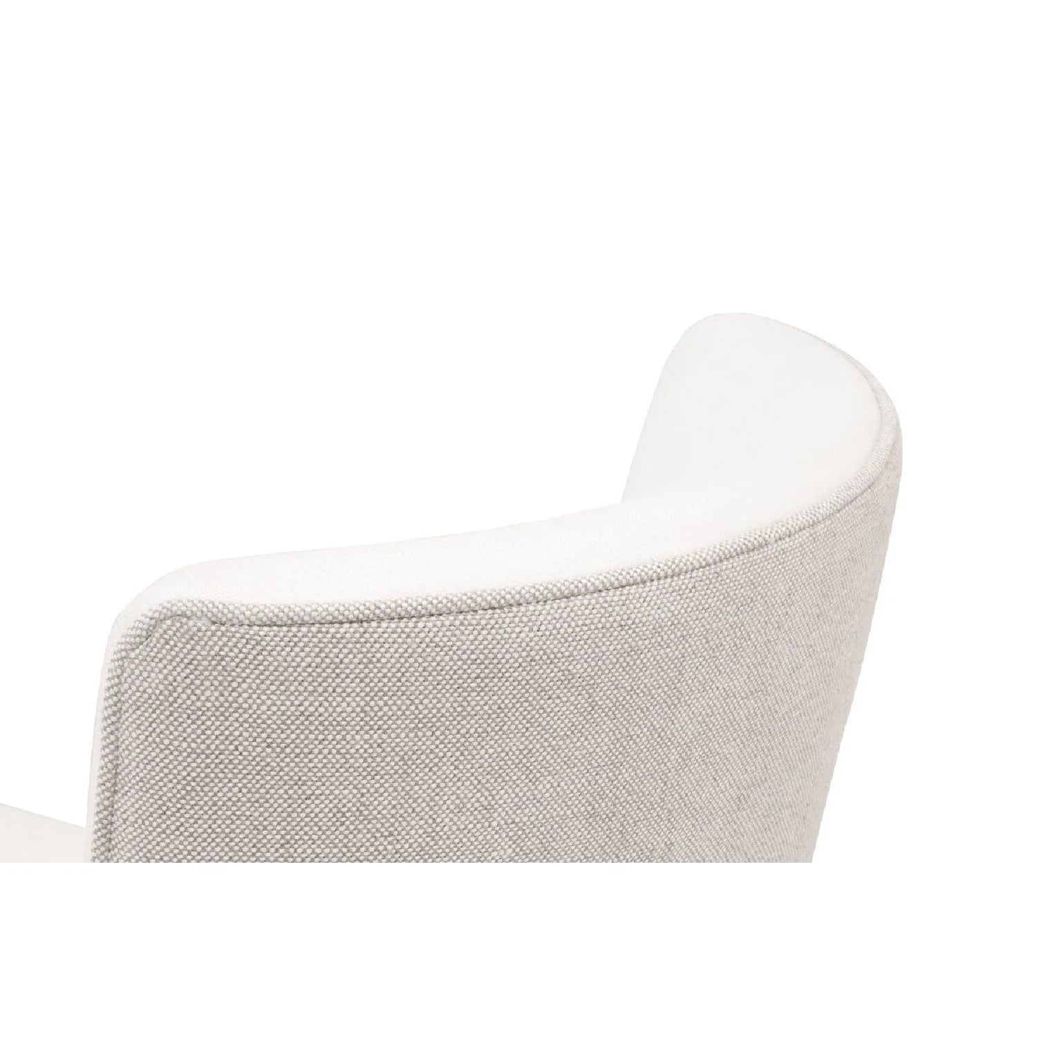 Luxury Upholstered Modern Fabric Counter Stool European Style for Villa