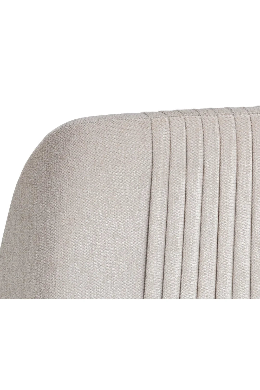 Luxury Upholstered Modern Fabric Counter Stool European Style for Villa