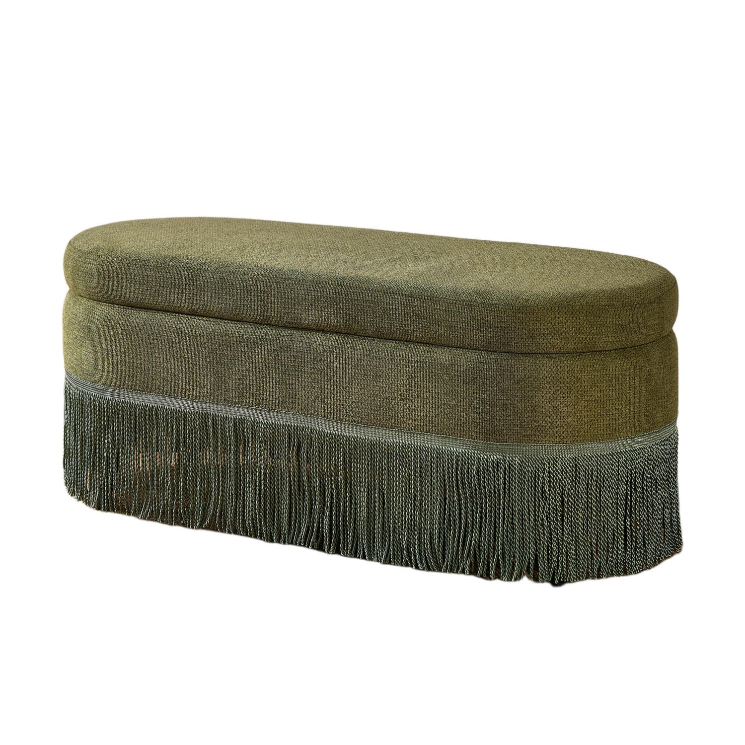 Luxury Upholstered Modern Fabric Ottoman European Style for Villa