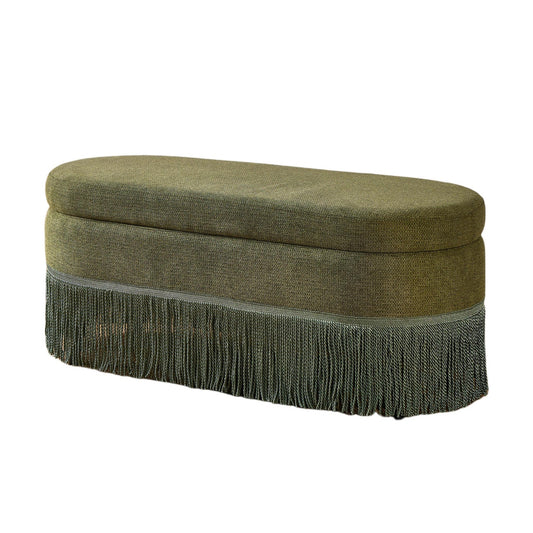 Luxury Upholstered Modern Fabric Ottoman European Style for Villa