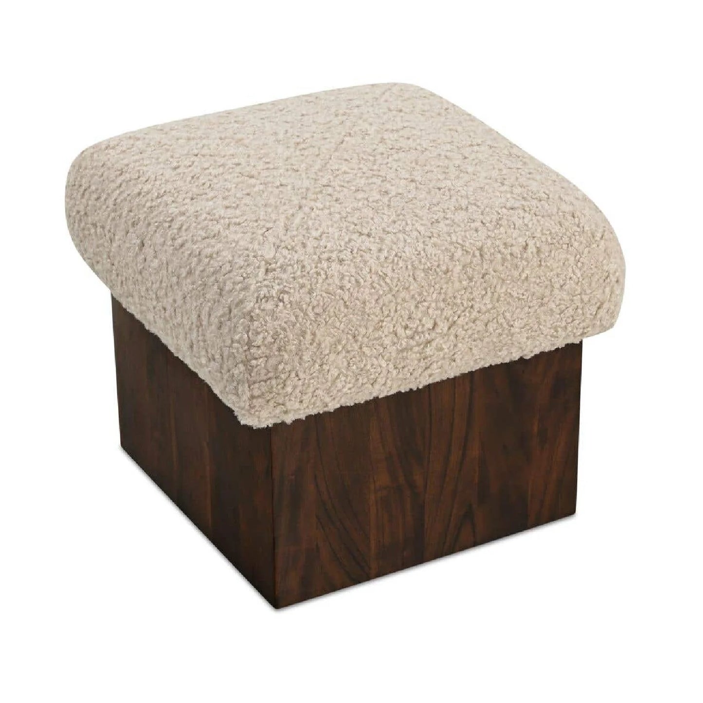 Luxury Upholstered Modern Fabric Ottoman European Style for Villa