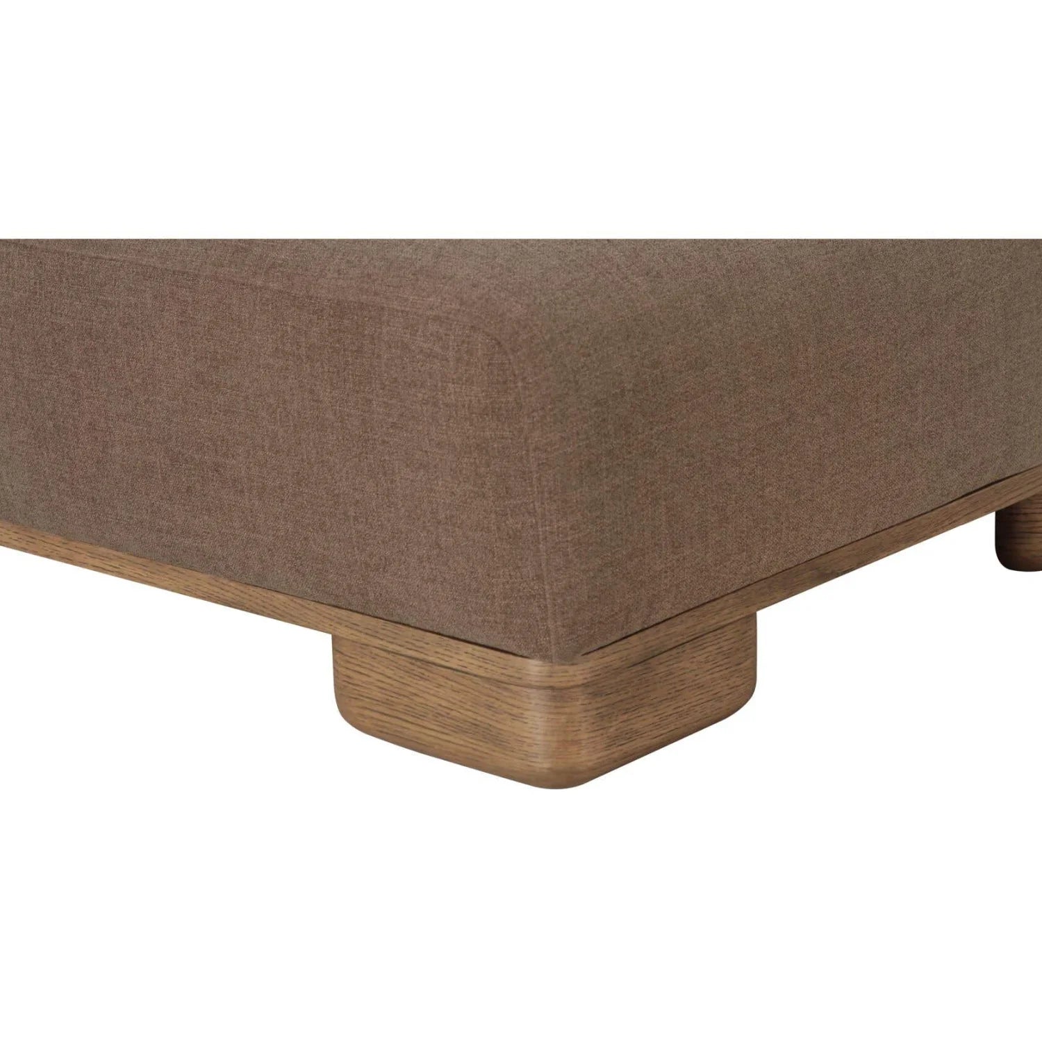 Luxury Upholstered Modern Fabric Ottoman European Style for Villa