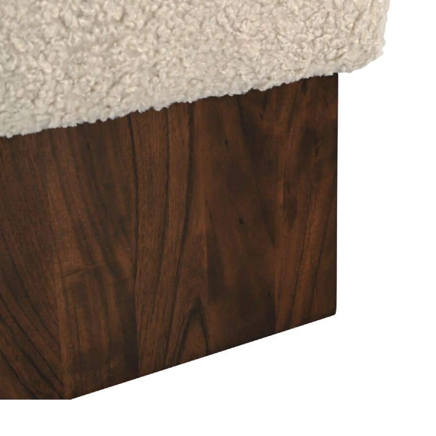 Luxury Upholstered Modern Fabric Ottoman European Style for Villa