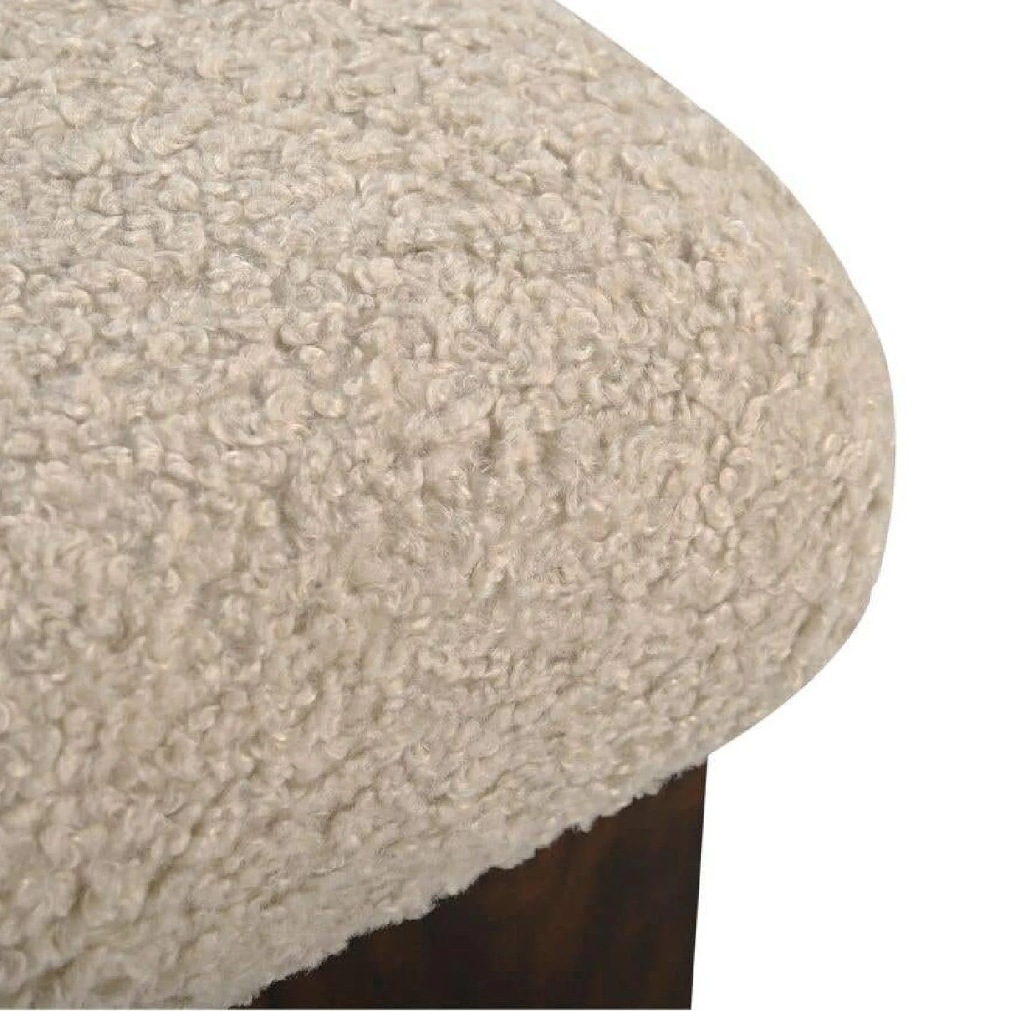 Luxury Upholstered Modern Fabric Ottoman European Style for Villa