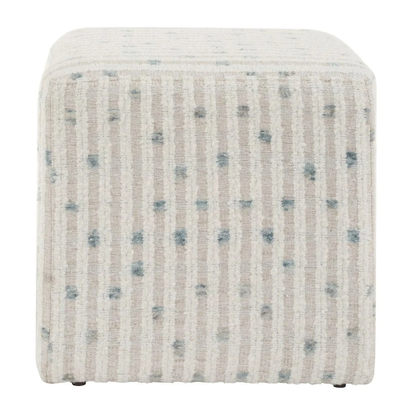 Luxury Upholstered Modern Fabric Ottoman European Style for Villa