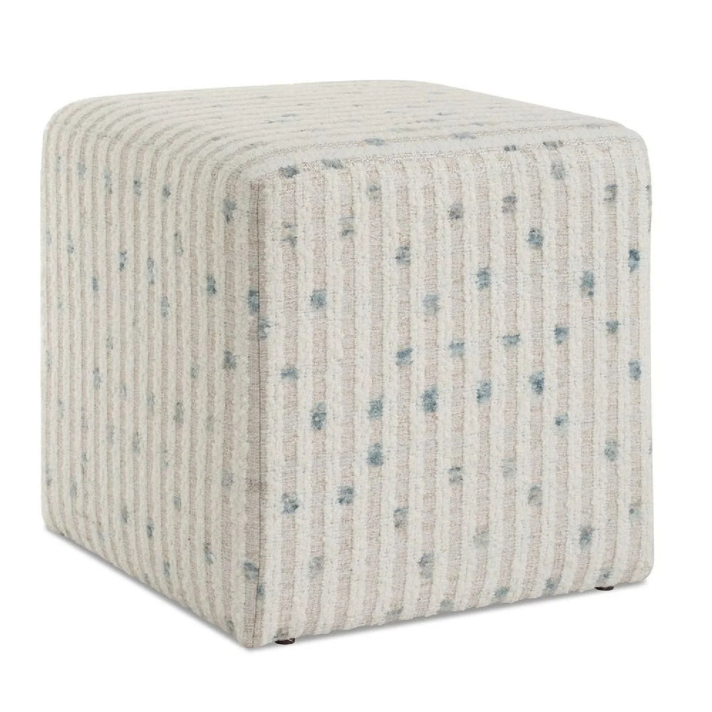 Luxury Upholstered Modern Fabric Ottoman European Style for Villa