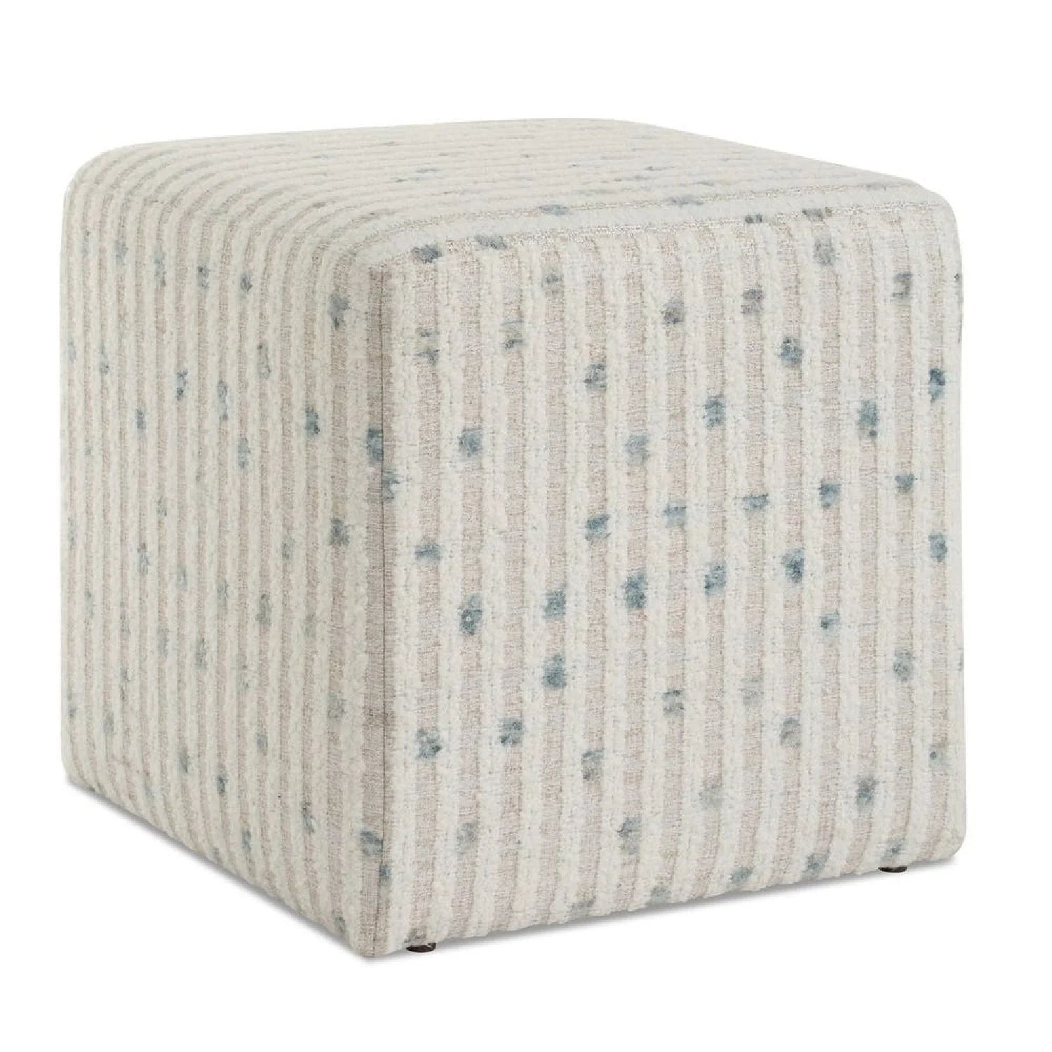 Luxury Upholstered Modern Fabric Ottoman European Style for Villa