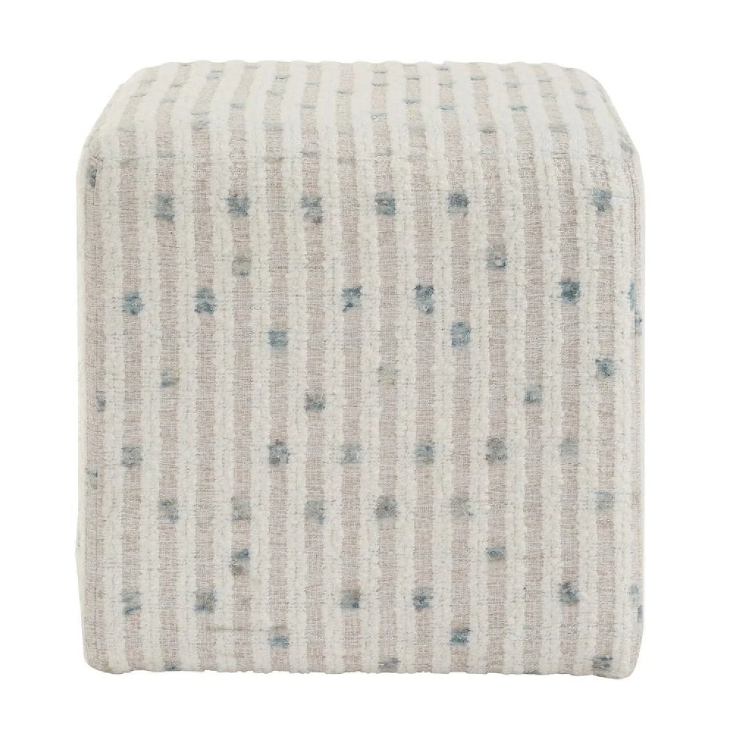 Luxury Upholstered Modern Fabric Ottoman European Style for Villa