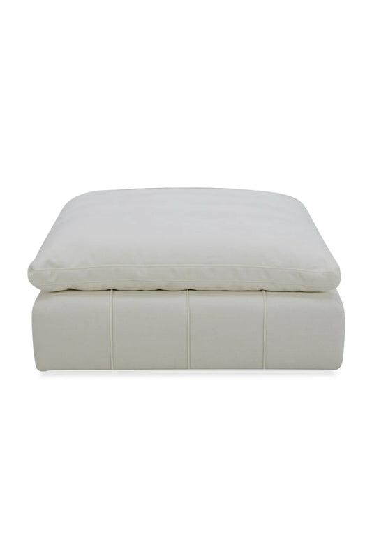 Luxury Upholstered Modern Fabric Ottoman European Style for Villa