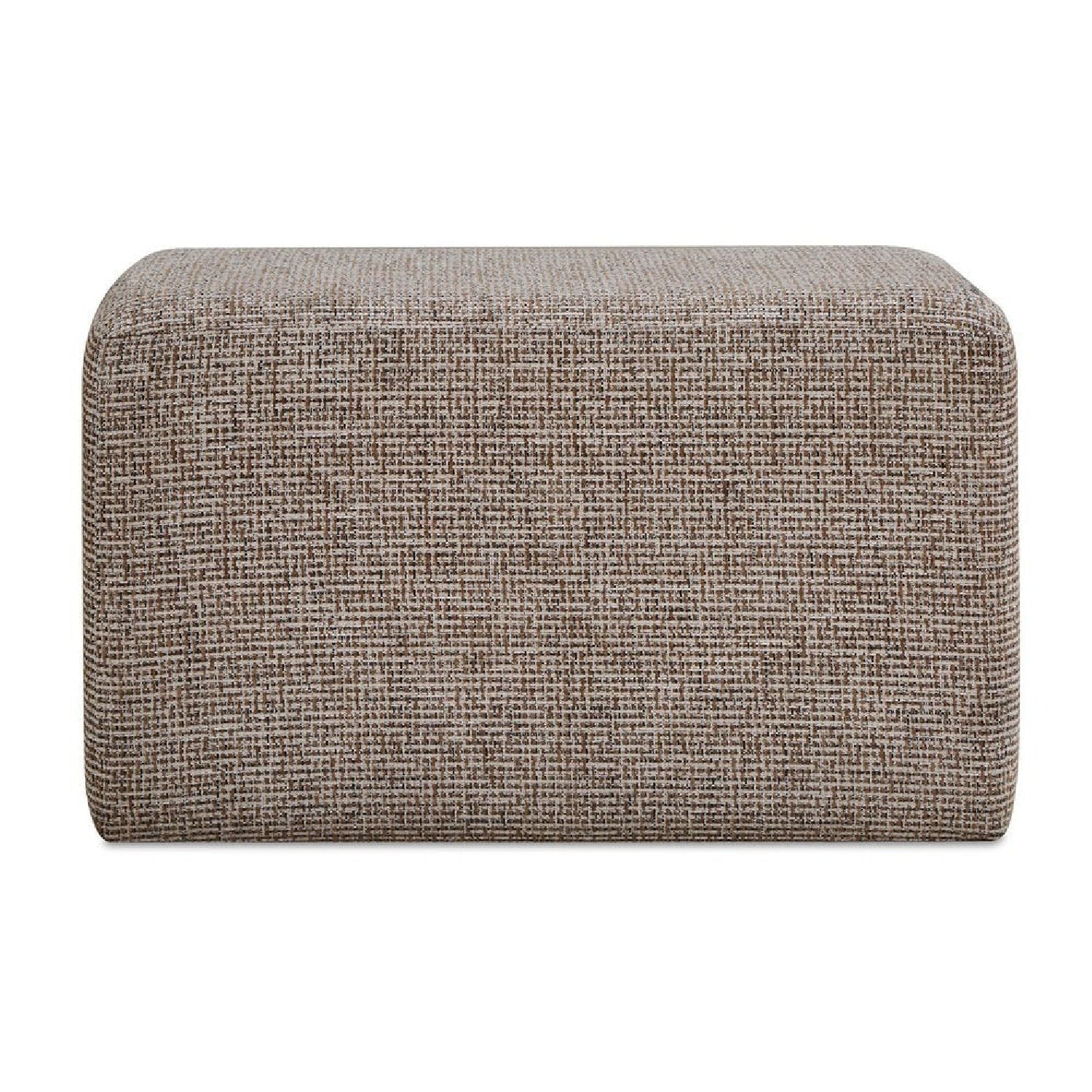 Luxury Upholstered Modern Fabric Ottoman European Style for Villa