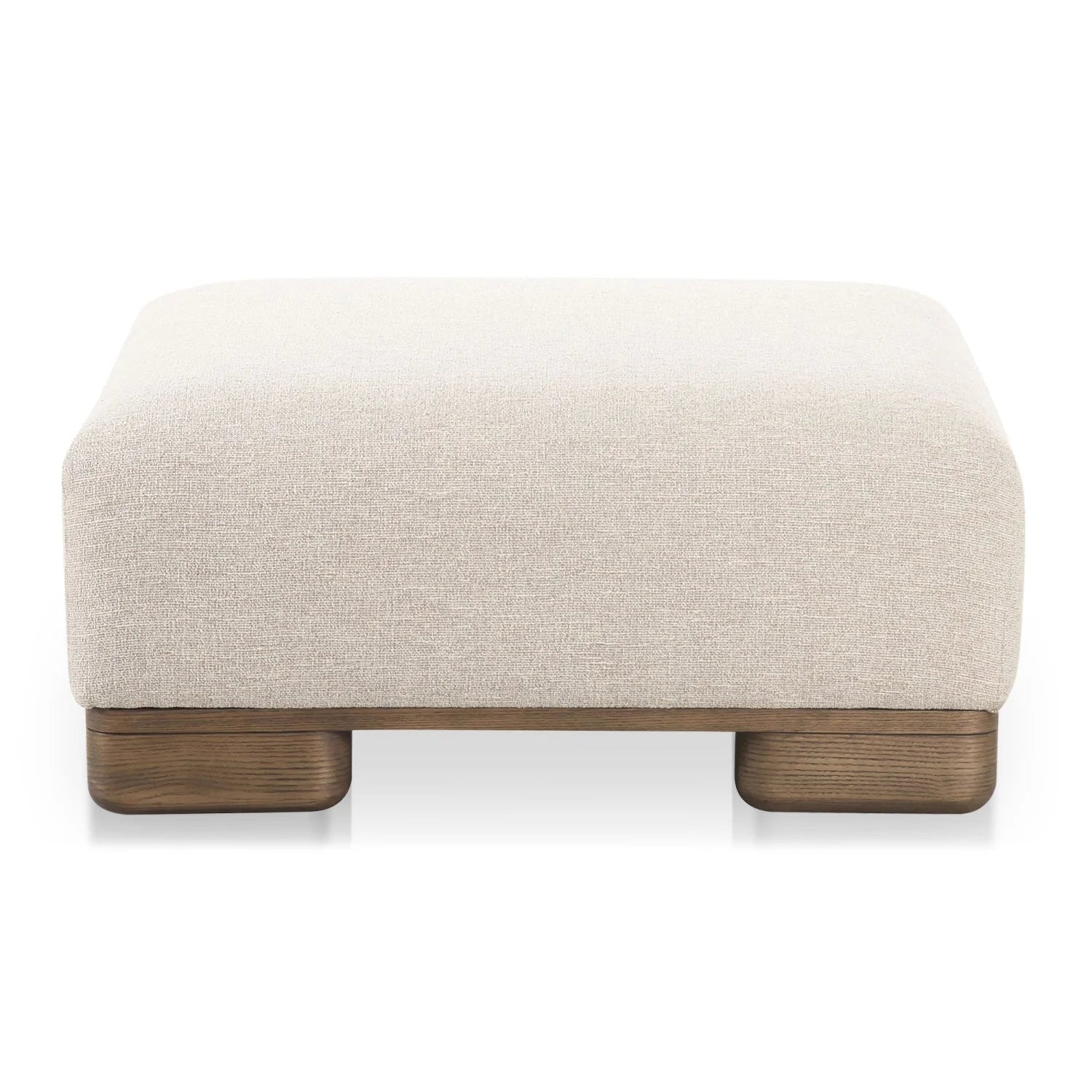Luxury Upholstered Modern Fabric Ottoman European Style for Villa