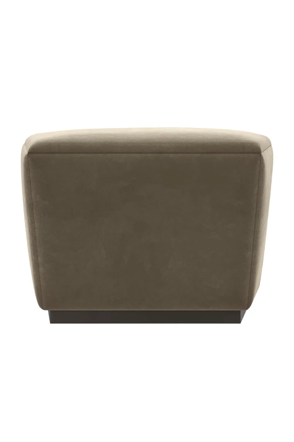 Luxury Upholstered Modern Fabric Ottoman European Style for Villa