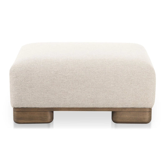 Luxury Upholstered Modern Fabric Ottoman European Style for Villa